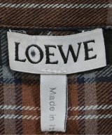 LOEWE（ロエベ）カジュアルシャツ 茶 サイズ:36(XS位) レディース/2200660205052