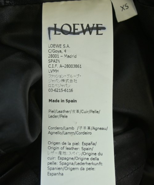 LOEWE（ロエベ）その他 黒 サイズ:XS レディース/2200661399026