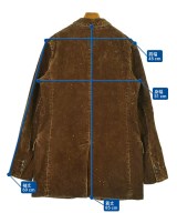 LOEWE（ロエベ）カジュアルジャケット 茶 サイズ:36(XS位) レディース/2200661875018