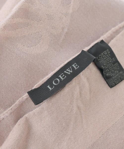LOEWE（ロエベ）マフラー ピンク サイズ:- レディース/2200662394068