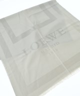 LOEWE（ロエベ）ストール 白 サイズ:- レディース/2200662394082