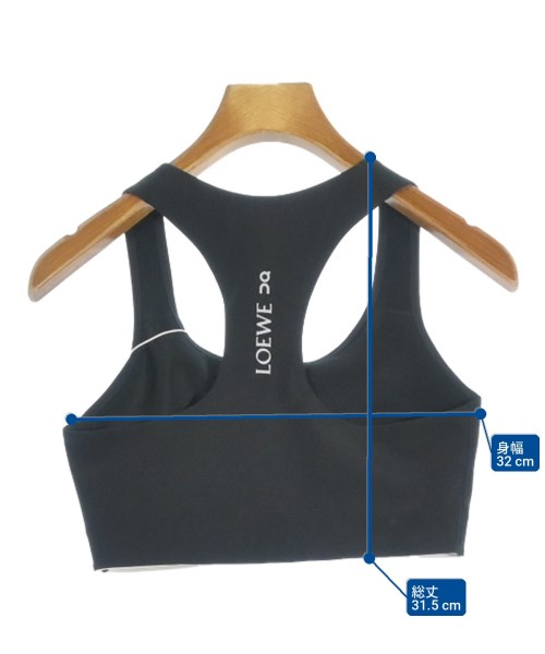 LOEWE（ロエベ）Tシャツ・カットソー 黒 サイズ:XS レディース/2200705685047