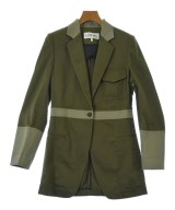 LOEWE（ロエベ）カジュアルジャケット カーキ サイズ:38(S位) レディース/2200710978011