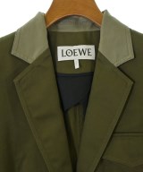 LOEWE（ロエベ）カジュアルジャケット カーキ サイズ:38(S位) レディース/2200710978011