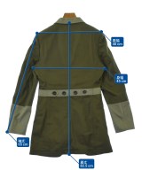 LOEWE（ロエベ）カジュアルジャケット カーキ サイズ:38(S位) レディース/2200710978011