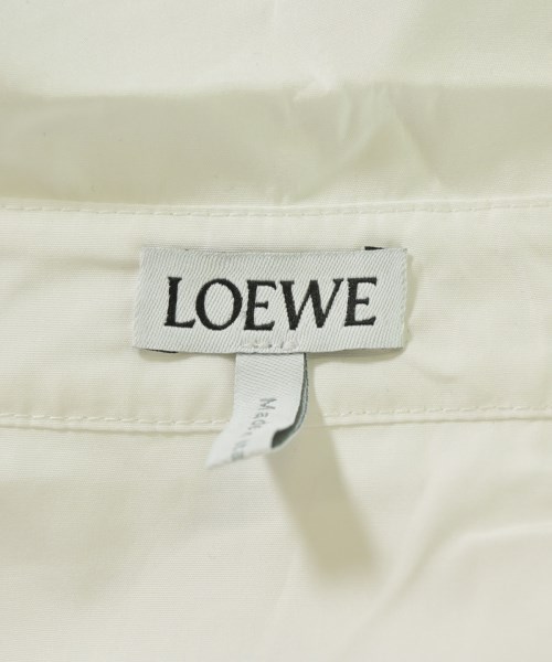 LOEWE（ロエベ）カジュアルシャツ 白 サイズ:36(XS位) レディース/2200711175099