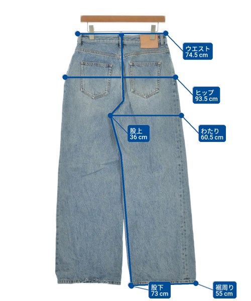 LOEWE（ロエベ）デニムパンツ 青 サイズ:40(M位) レディース/2200712180016