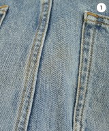 LOEWE（ロエベ）デニムパンツ 青 サイズ:40(M位) レディース/2200712180016
