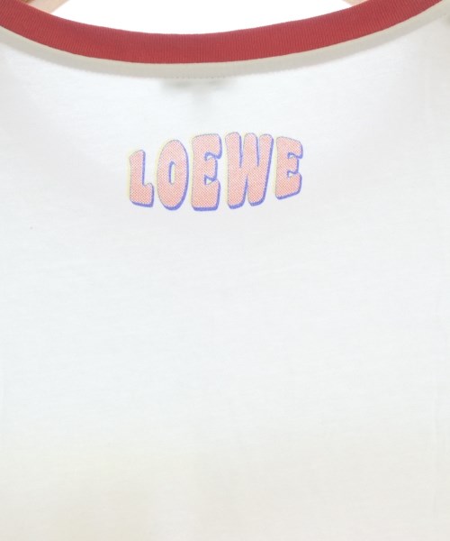 LOEWE（ロエベ）Tシャツ・カットソー 白 サイズ:L レディース/2200709505105