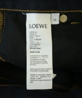 LOEWE（ロエベ）デニムパンツ 黒 サイズ:34(M位) レディース/2200713021011