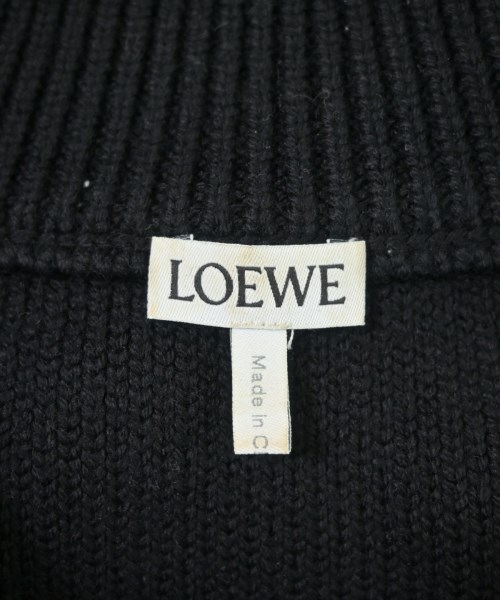 LOEWE（ロエベ）ニット・セーター 黒 サイズ:M メンズ/2200714893075