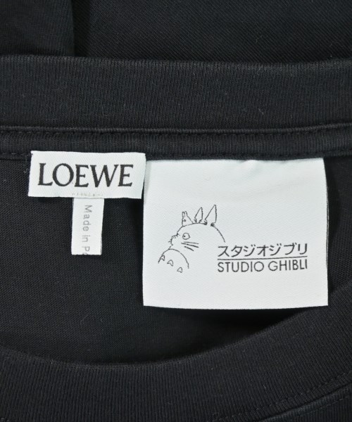 LOEWE（ロエベ）Tシャツ・カットソー 黒 サイズ:M レディース/2200714956091