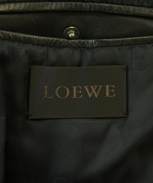 LOEWE（ロエベ）テーラードジャケット 黒 サイズ:58(M位) メンズ/2200715235034