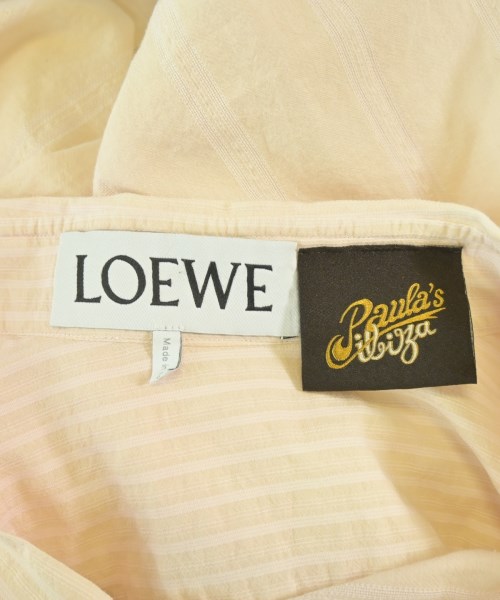 LOEWE（ロエベ）カジュアルシャツ ピンク サイズ:42(XS位) メンズ/2200714450230