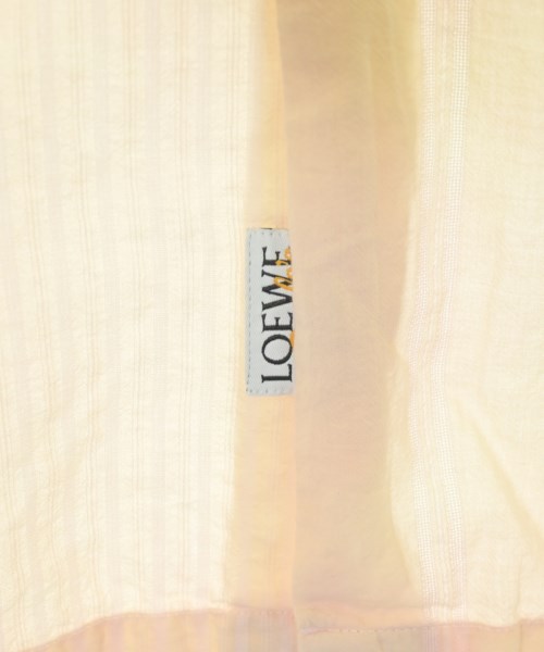 LOEWE（ロエベ）カジュアルシャツ ピンク サイズ:42(XS位) メンズ/2200714450230