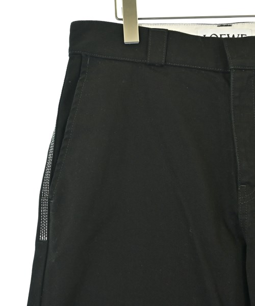 LOEWE（ロエベ）チノパン 黒 サイズ:50(XL位) メンズ/2200716244035