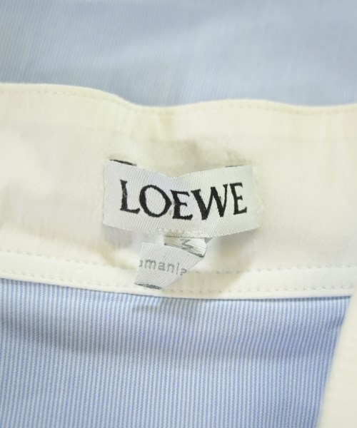 LOEWE（ロエベ）カジュアルシャツ 青 サイズ:XS レディース/2200716988076