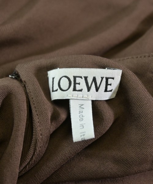 LOEWE（ロエベ）カジュアルシャツ 茶 サイズ:36(XS位) レディース/2200717281053
