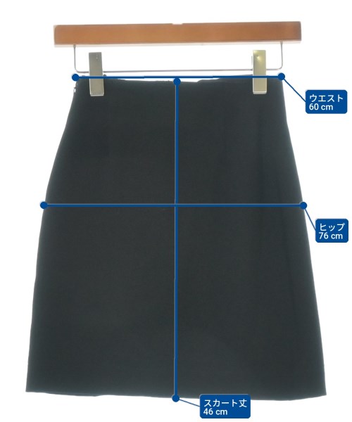LOEWE（ロエベ）ミニスカート 黒 サイズ:34(XXS位) レディース/2200717402403