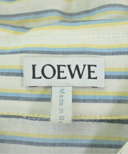 LOEWE（ロエベ）カジュアルシャツ 白 サイズ:44(S位) メンズ/2200718016074