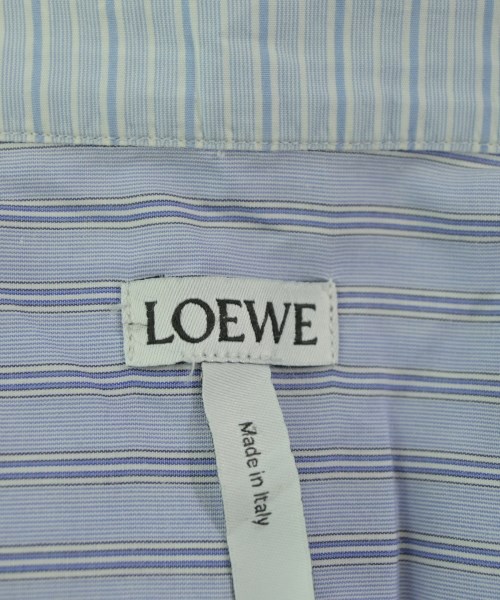 LOEWE（ロエベ）カジュアルシャツ 青 サイズ:38(S位) メンズ/2200718552114