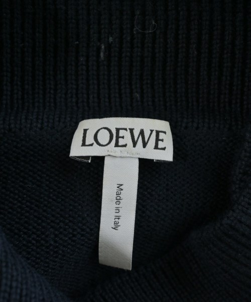 LOEWE（ロエベ）ニット・セーター 紺 サイズ:XS メンズ/2200718552145