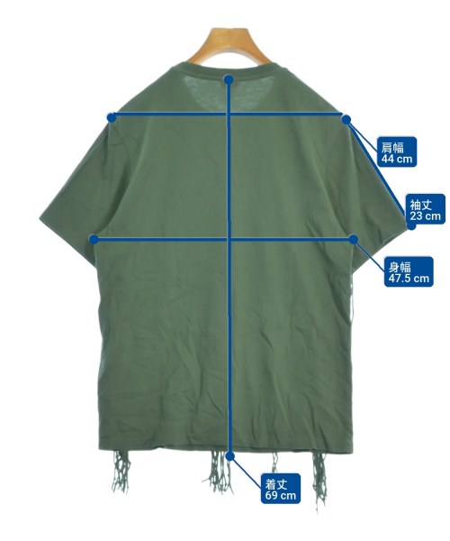 LOEWE（ロエベ）Tシャツ・カットソー 緑 サイズ:S メンズ/2200718552367