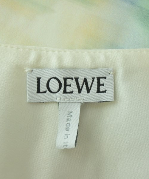 LOEWE（ロエベ）ロング・マキシ丈スカート 白 サイズ:34(XXS位) レディース/2200718593087