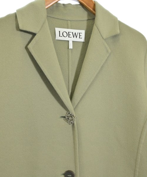 LOEWE（ロエベ）チェスターコート 緑 サイズ:34(XXS位) レディース/2200719624025