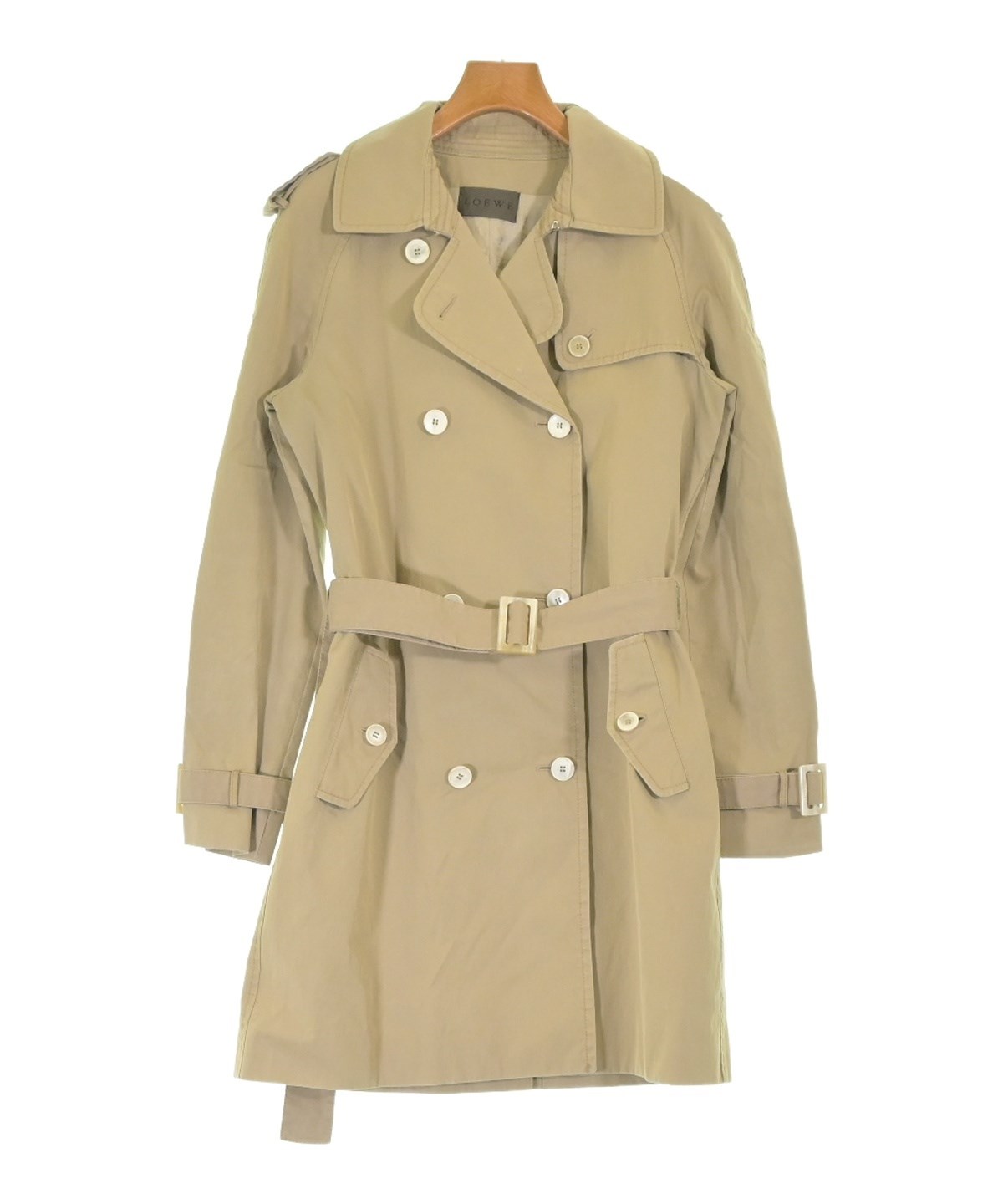 LOEWE（ロエベ）トレンチコート ベージュ サイズ:40(M位) レディース