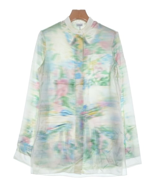 LOEWE(ロエベ)ブラウス 緑 サイズ:32(L位)/2200236360055