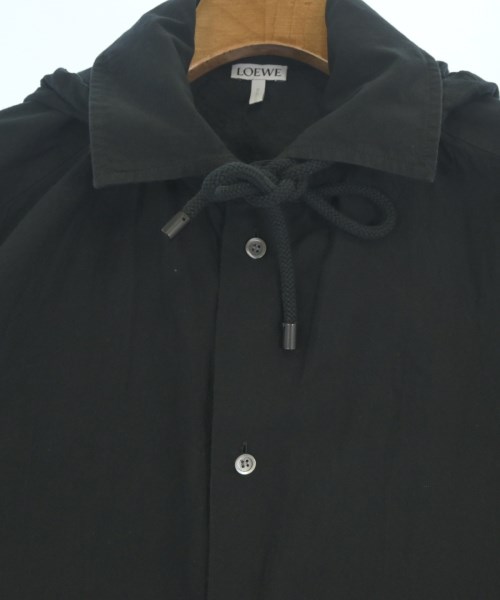 LOEWE（ロエベ）カジュアルシャツ 黒 サイズ:XS メンズ/2200644124027