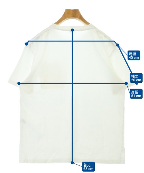 LOEWE（ロエベ）Tシャツ・カットソー 白 サイズ:M メンズ/2200644124034