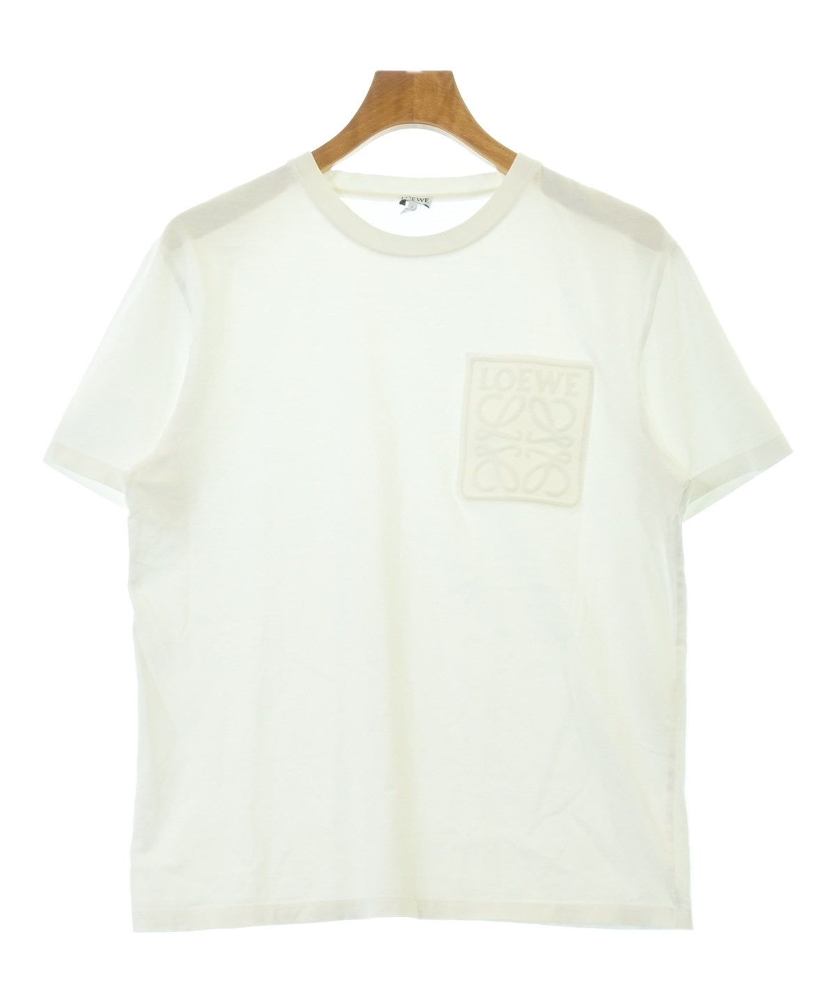 LOEWE（ロエベ）Tシャツ・カットソー 白 サイズ:M メンズ