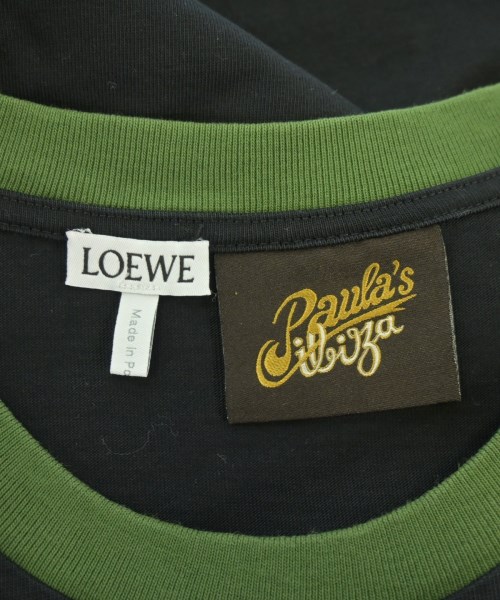 LOEWE（ロエベ）Tシャツ・カットソー 黒 サイズ:L メンズ/2200636189614
