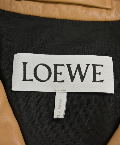 LOEWE（ロエベ）ライダース ベージュ サイズ:34(XS位) レディース/2200646510132