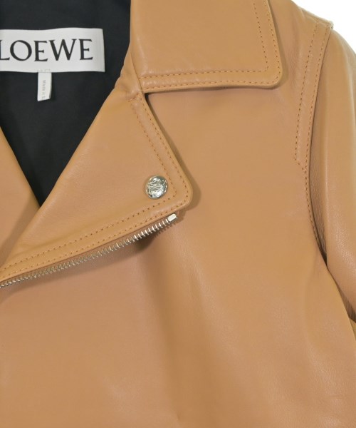 LOEWE（ロエベ）ライダース ベージュ サイズ:34(XS位) レディース/2200646510132