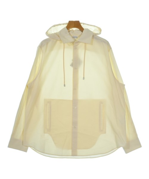 LOEWE(ロエベ)カジュアルシャツ 白 サイズ:L/2200647570036