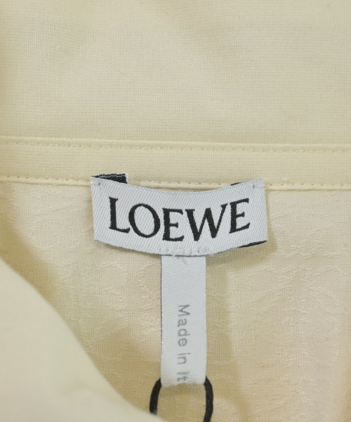 LOEWE（ロエベ）カジュアルシャツ 白 サイズ:L メンズ/2200647570036
