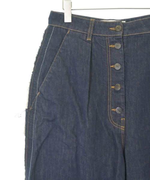 LOEWE（ロエベ）デニムパンツ 紺 サイズ:38(S位) レディース/2200647606018