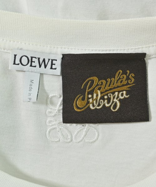 LOEWE（ロエベ）Tシャツ・カットソー 白 サイズ:M メンズ/2200643872165