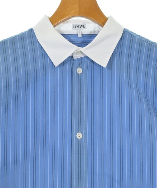 LOEWE（ロエベ）カジュアルシャツ 青 サイズ:40(L位) メンズ/2200647490037