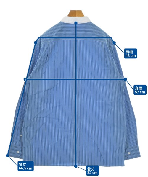 LOEWE（ロエベ）カジュアルシャツ 青 サイズ:40(L位) メンズ/2200647490037