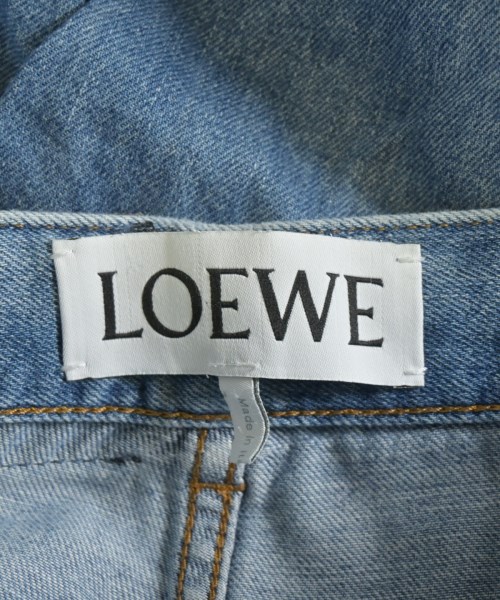 LOEWE（ロエベ）デニムパンツ 青 サイズ:44(L位) レディース/2200647907047