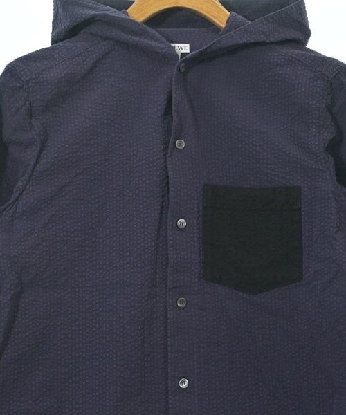 LOEWE（ロエベ）カジュアルシャツ 紫 サイズ:37(XS位) メンズ/2200647994023