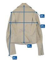 LOEWE（ロエベ）ライダース ベージュ サイズ:34(XXS位) レディース/2200648051022