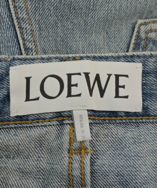 LOEWE（ロエベ）デニムパンツ 青 サイズ:34(S位) レディース/2200648387015