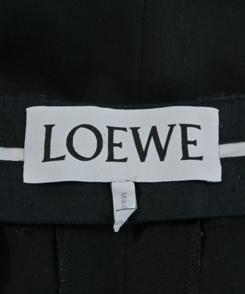 LOEWE（ロエベ）スラックス 黒 サイズ:48(L位) メンズ/2200648464068