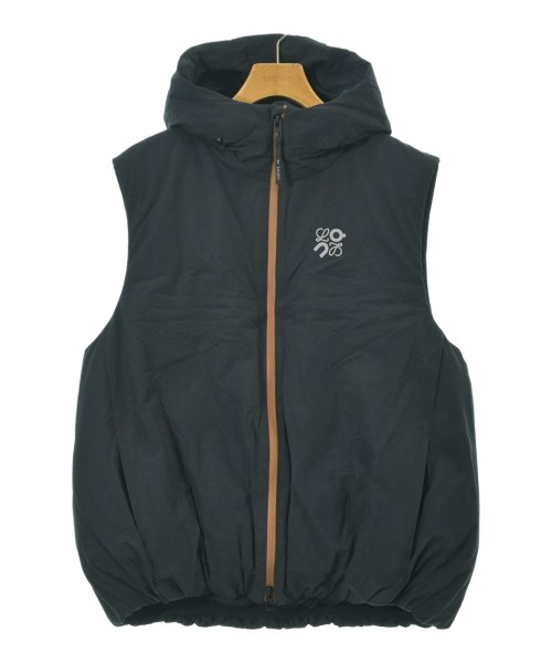 LOEWE(ロエベ)ダウンジャケット/ダウンベスト 紺 サイズ:S/2200648940029