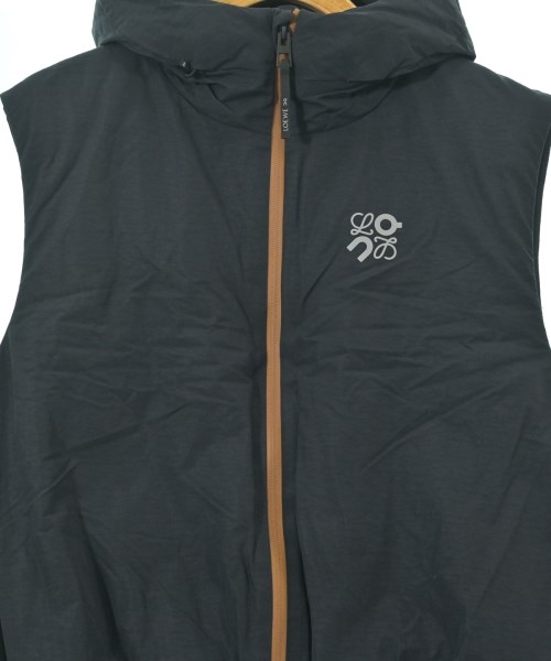 LOEWE（ロエベ）ダウンジャケット/ダウンベスト 紺 サイズ:S メンズ/2200648940029